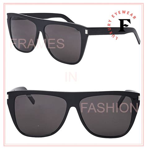 ysl sl1 sunglasses black|vintage YSL sunglasses.